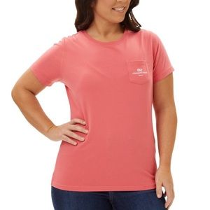 NWT Vineyard Vines Jetty Red “I Whale Hayward” Crewneck Tee Woman’s Medium
